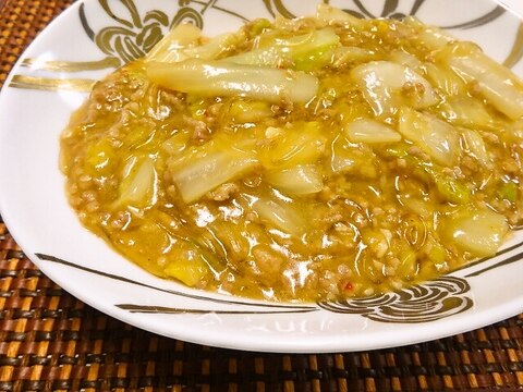 春雨入り麻婆白菜